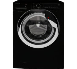 HOOVER  DXA59BC3 Washing Machine - Black & Chrome